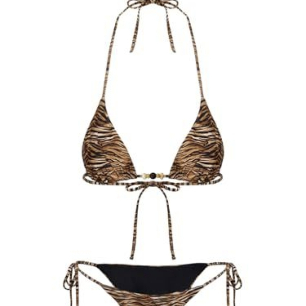 Wild Safari Halter Bikini